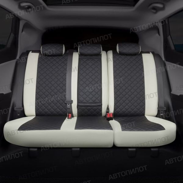 Чехлы Автопилот Экокожа Ромб на Jaecoo J7 (2023+)