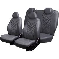 Чехлы Премиум Экокожа Байрон Президент|Жук на Daewoo Gentra