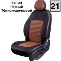 Чехлы Экокожа Турин Классик на Daewoo Gentra