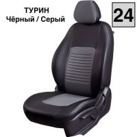 Чехлы Экокожа Турин Классик на Daewoo Gentra